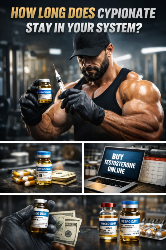 how long does cypionate stay in your system